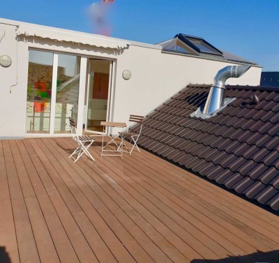 Luxus Penthaus-Apartment mit großer Dachterrasse in Mannheimer Innenstadt zu vermieten