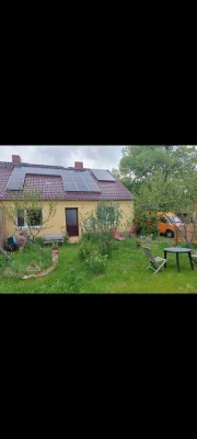 Schönes Reihenendhaus mit Grundofen und Garten in Bad Belzig OT Hagelberg, dörflich, provisionsfrei