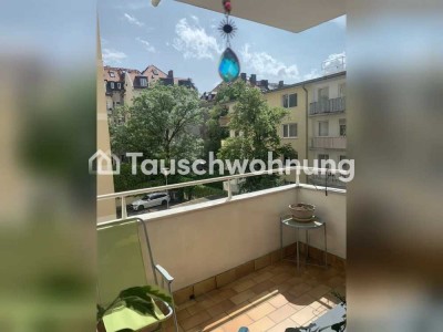 Tauschwohnung: Helle 3,5 Zimmer Wohnung gegen günstig 2/3 Zimmer Wohnung