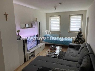 Tauschwohnung: Tausche 1-Zimmer-Wohnung (34 m²) gegen größere Wohnung (mind