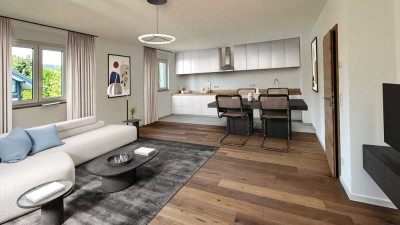 4-Zi.-Neubauwohnung in der Villenkolonie von Gauting