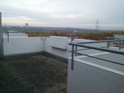 1-Zimmer-Whg. mit großer Dachterrasse