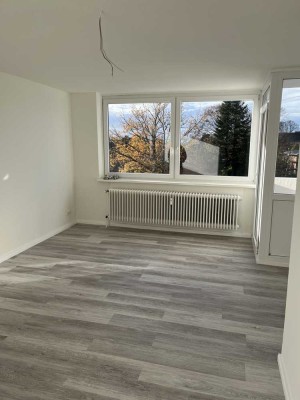 Frisch renovierte 2-Zimmer-Wohnung mit tollem Ausblick