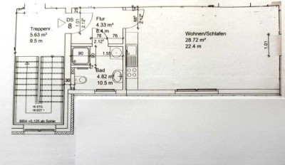 Ideal für Berufspendler - möblierte 1-Zimmer Wohnung in Algermissen