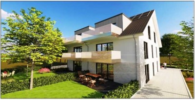 (WE 02) wunderschöne 3 Zimmer Neubauwohnung mit Terrasse und Garten in herrlicher Lage von Münster
