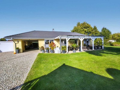Bungalow in Ilsede
mit hochwertiger Gartenanlage