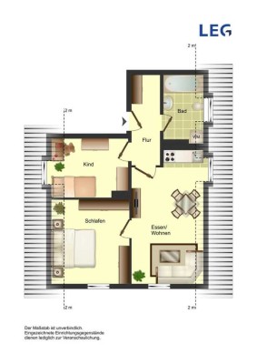 Charmante 3-Zimmer-Etagenwohnung in Herford!