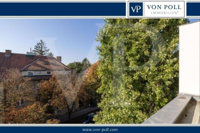 Sonnige DG-Wohnung in Döblinger Grünlage mit zwei Terrassen