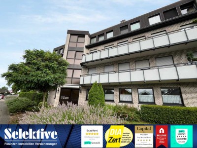 3-Zimmerwohnung in Top-Lage in Moers Schwafheim mit 2 Balkonen und Garage