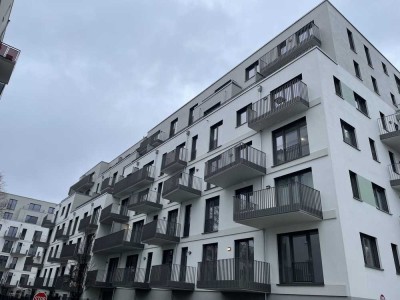Helle 1-Zimmer-Neubauwohnung mit Balkon in Pankow (500 Meter bis Prenzlauer Berg)