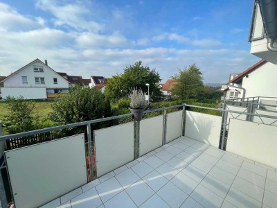Neuwertige 2-Zi.Whg. mit Süd-Balkon, EBK und TG-
Stellplatz in LB-Tamm