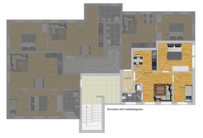 Freundliche 2,5-Zimmer-Wohnung in Wäschenbeuren mit EBK
