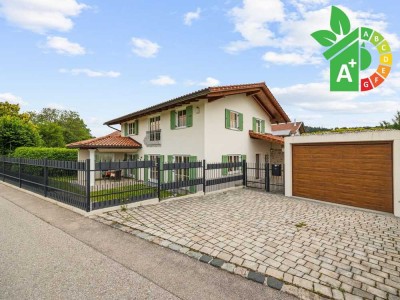 Modernes Einfamilienhaus mit stilvollem Design in ruhiger Lage von Bruckmühl – perfekt für Familien