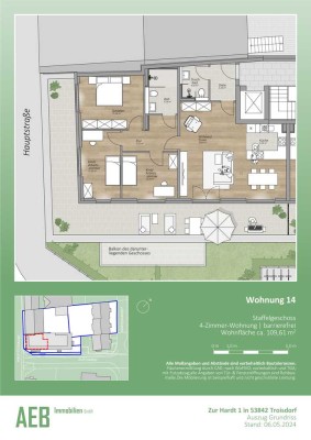 Wunderschöne lichtdurchflutete Neubauwohnung Nr. 14