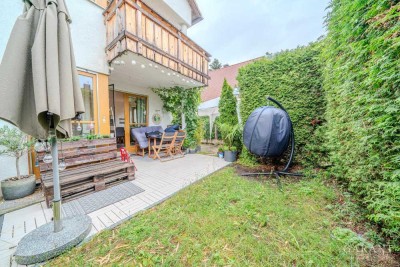 Maisonette-Wohnung mit Garten und Einzelgarage - Wohnen auf zwei Ebenen in ruhiger Lage