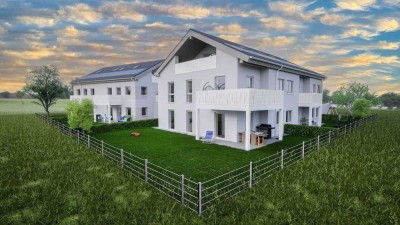 Eigentumswohnung in Neuötting - unverbaubare Aussicht trifft zentrale Lage