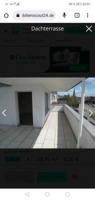 1-Zimmer Wohnung mit grosser  Dachterrasse Kamen