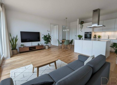 Erstbezug! Barrierefreie 3 Zimmer Wohnung mit eigenem Gartenabteil, Balkon und Stellplatz! Betriebskosten INKLUSIVE Heizkosten!