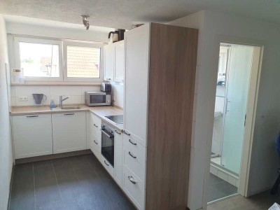 MÖBLIERT-Geschmackvolle Business Apartment 2-Zimmer- mit Balkon und Einbauküche