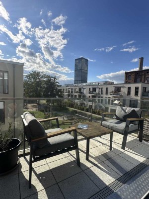 Wohnen auf Zeit 4 Monate befristet! Neuwertige 2-Zimmer-Wohnung mit Balkon und Einbauküche in Berlin
