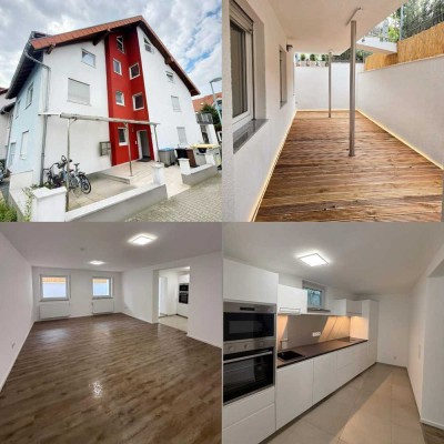 PROVISIONSFREI Kernsanierte 2,5ZKB-Souterrain-Wohnung in Mannheim