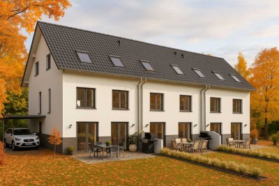 Wohnen, wo Frankfurt nah ist – Reihenhäuser mit Garten in Eschborn
