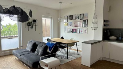 Schönes 2-Zimmer-Penthouse mit Terrasse in Düsseldorf-Bilk