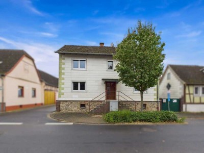 Flexibel nutzbares Einfamilienhaus auf großzügigem Eckgrundstück in Florstadt Stammheim