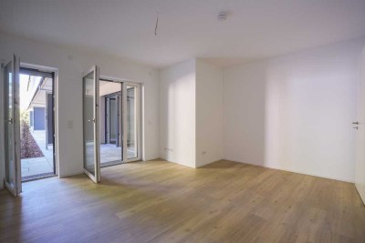 3-Zimmer-Terrassenwohnung im Erdgeschoss ! - Erstbezug & Neubau-