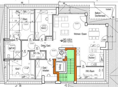 Sonnige 6-Zimmer-Penthouse-Wohnung in Lohmar Wahlscheid zu vermieten