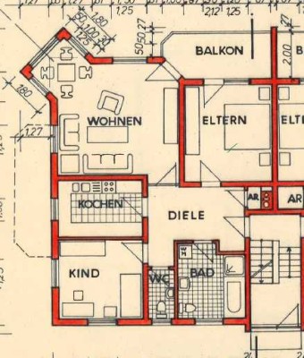 Attraktive und gepflegte 3-Zimmer-Erdgeschosswohnung mit Balkon in Lahr/Sulz