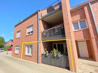 Top gepflegte Erdgeschosswohnung mit Terrasse in Haren-Emmeln zu vermieten