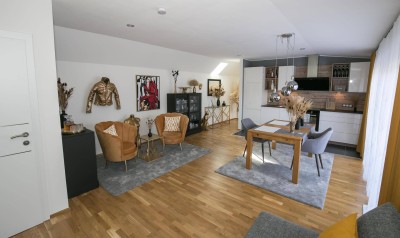 Rooftop, ganz oben, uneinsehbare, Dachgeschosswohnung
