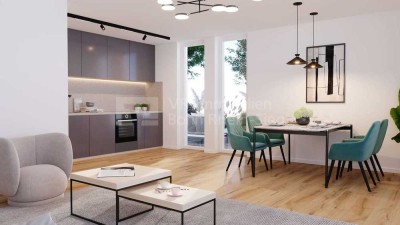 Erdgeschosswohnung mit Garten - Neubau