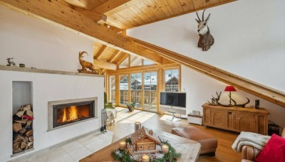 Wohnen im Herzen der "Gamsstadt"!Dachgeschosswohnung in Kitzbüheler Premiumlage