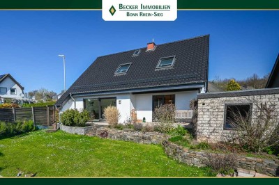 Freistehendes Einfamilienhaus mit PKW-Garage und  Garten in ruhiger Wohnlage von Meckenheim