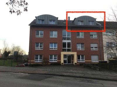 PROVISIONSFREI Wohnung im Dachgeschoss direkt an der Rheinaue Friemersheim, ruhige Lage, Südbalkon
