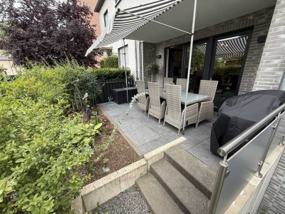 Moderne 4-Zimmer-Duplexwohnung mit Terrasse – Erdgeschoss & Souterrain