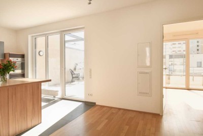 Luxuriöse Penthousewohnung mit Dachterrrasse und Tiefgaragenstellplatz