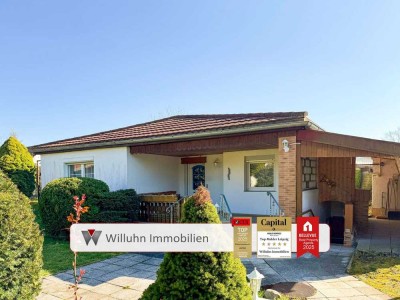 Herrliches und großes Grundstück mit Bungalow in herrlicher Lage von Lützschena