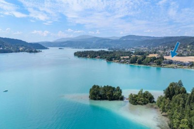 Seewohnung in erstklassiger Lage mit Outdoor-Pool
