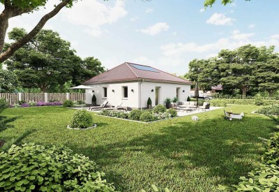 3-ZKB Bungalow mit 82qm zum unschlagbaren Aktionspreis - schlüsselfertige Massivbauweise!