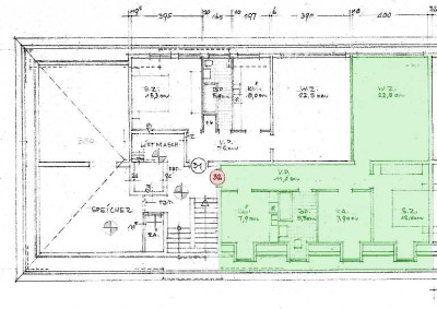 Helle funktionelle 2,5-Zimmer Wohnung mit kleiner Wohnküche in München, Maxvorstadt