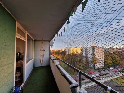 PROVISIONSFREI, geräumige 1-Zimmer-Wohnung mit Balkon und Einbauküche