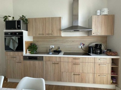 Schöne und sanierte 2-Raum-Wohnung mit Einbauküche in Wittenberge