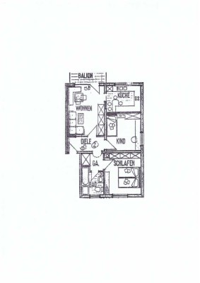 Helle 3-Zimmer-Wohnung in Kraichtal-Unteröwisheim