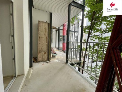 Exklusive City-Apartment 2,5 Zimmer direkt am Gürtel mit großem Balkon in den Innenhof! Perfekte Lage mit urbanem Flair