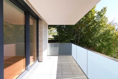 3-Zi.-Wohnung in ERSTBEZUG mit stilvoller Ausstattung, Balkon & offener Designküche
