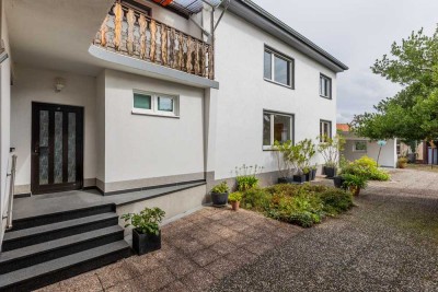 Zwei-Familien-Haus mit Dachterrasse, Nebengebäude und vielen Möglichkeiten im Herzen von Pfungstadt