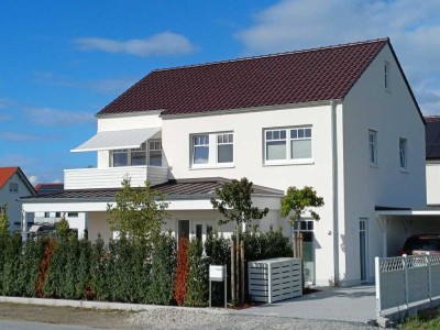 Modernen, freistehendes Einfamilienhaus in massiver Bauweise (Baujahr 2024) in einem Neubaugebiet